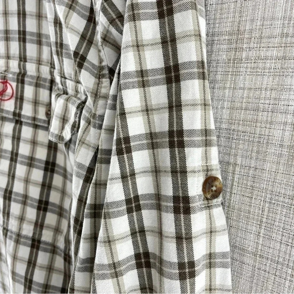 Big Rock Canyon Rugged Wear Long Sleeve Plaid Button Down Men's Size L 8103 - Picture 9 of 9